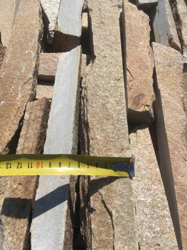 Горбушка златолит золотистый для облицовки купить в Московской области