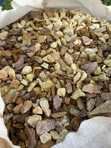 Златолит персиковый декоративная каменная крошка купить в Московской области