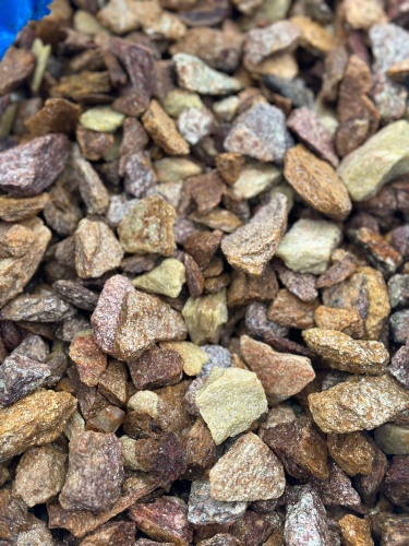 Златолит персиковый декоративная каменная крошка купить в Московской области