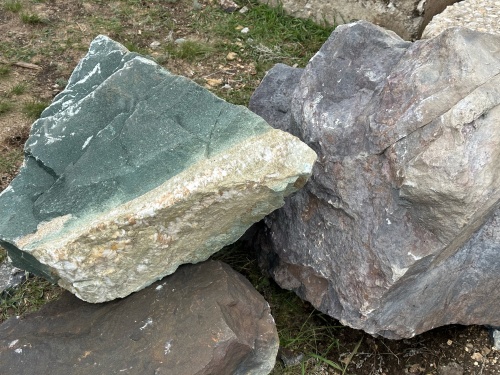 Камни для ландшафтного дизайна зелёные 10-60 килограмм купить в Московской области