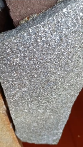 Плитняк златолит серебристый для цоколя, отмостки купить в Московской области